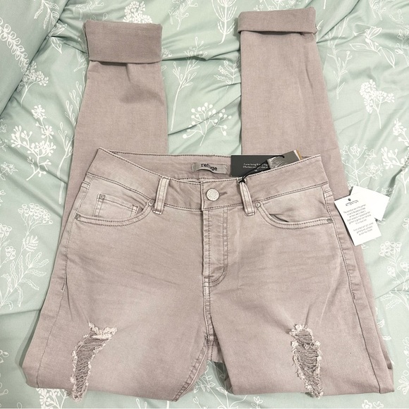 refuge Denim - refuge -“boyfriend” ripped jeans